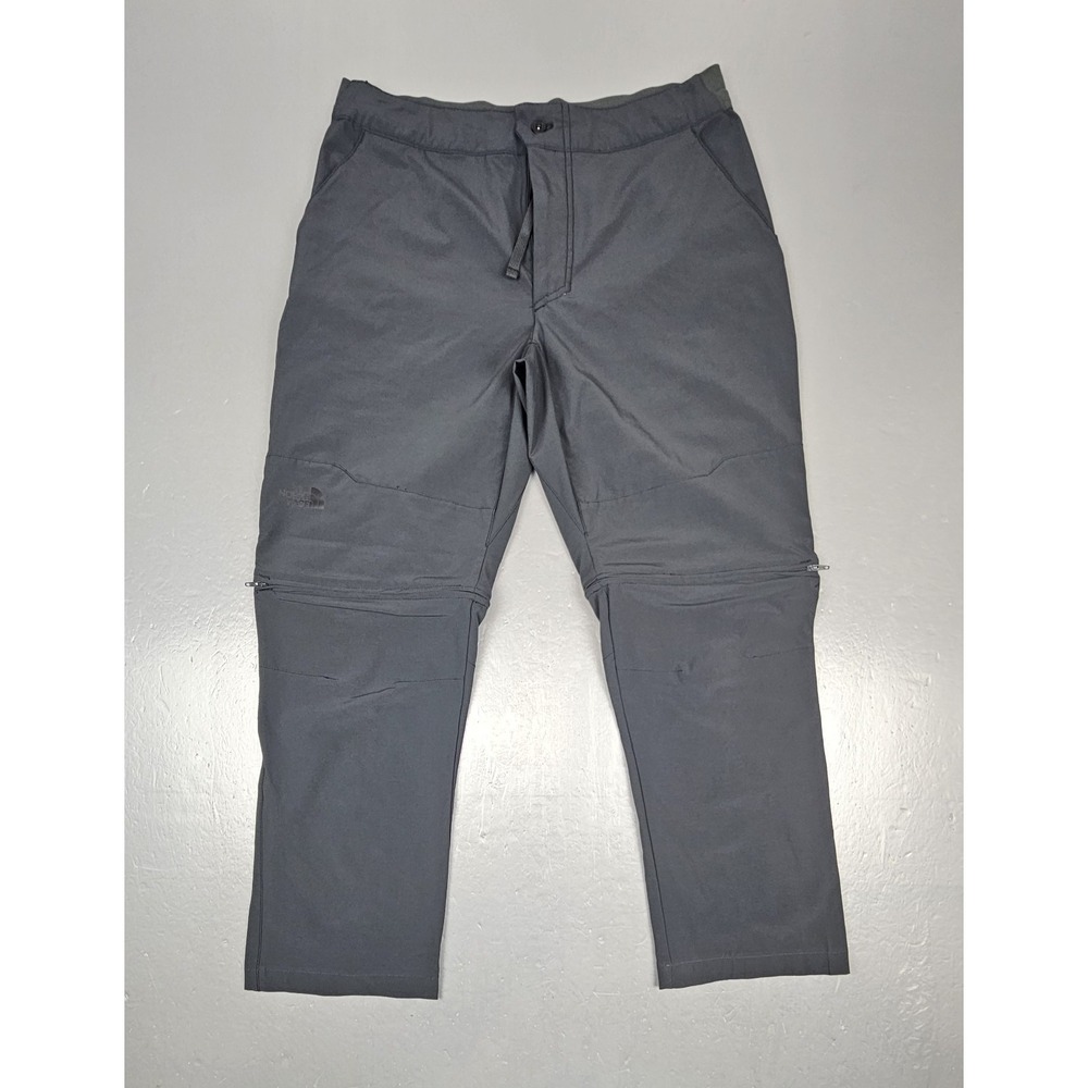 The North Face Pants Mens Large 32x32 Pro Convertible Gray Cargo‎ Hiking Outdoor